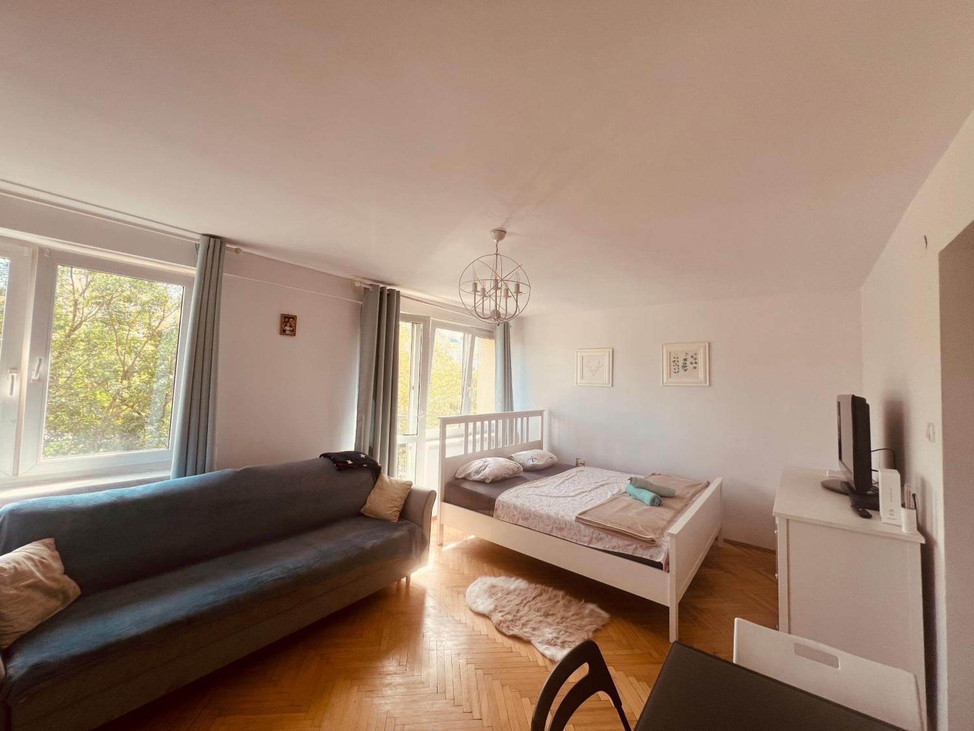 Entire Studio In Centrum Apartment Warsawa Bagian luar foto