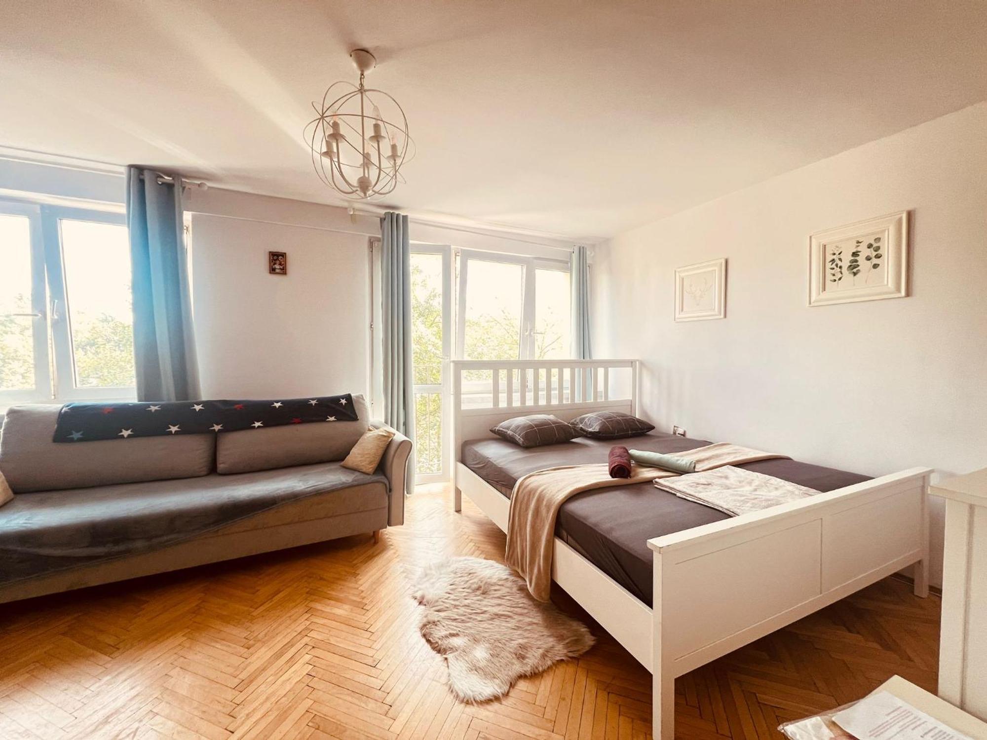 Entire Studio In Centrum Apartment Warsawa Bagian luar foto